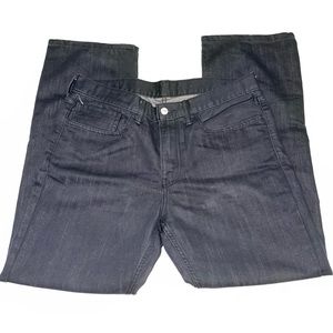 Mens Levi’s 514 straight dark wash